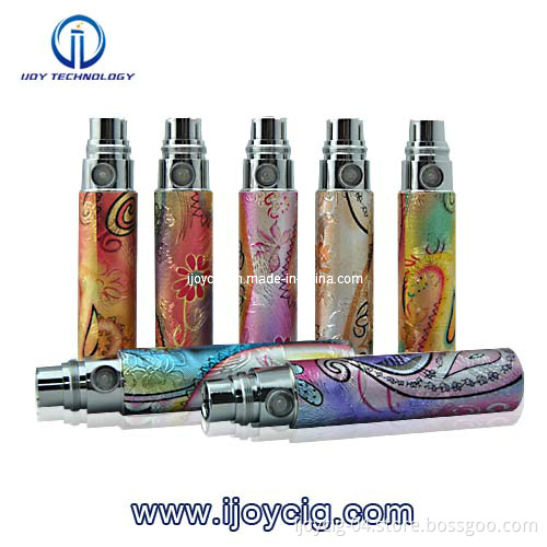 E-Cigarette EGO-Q Battery with Colorful Printing